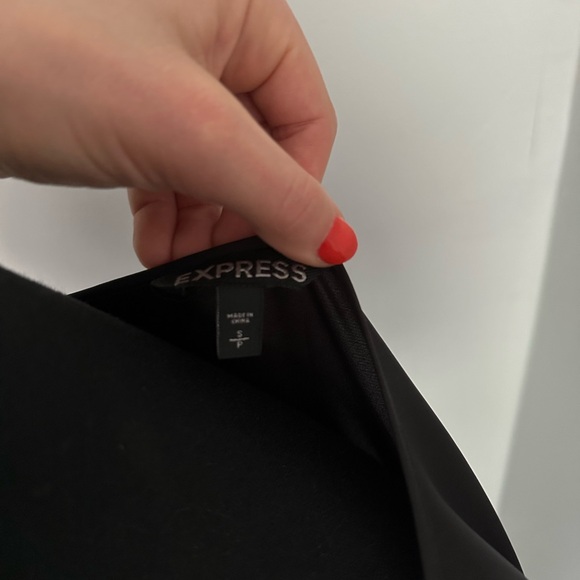 Express Belted Color Block Dress Size S - Picture 6 of 6